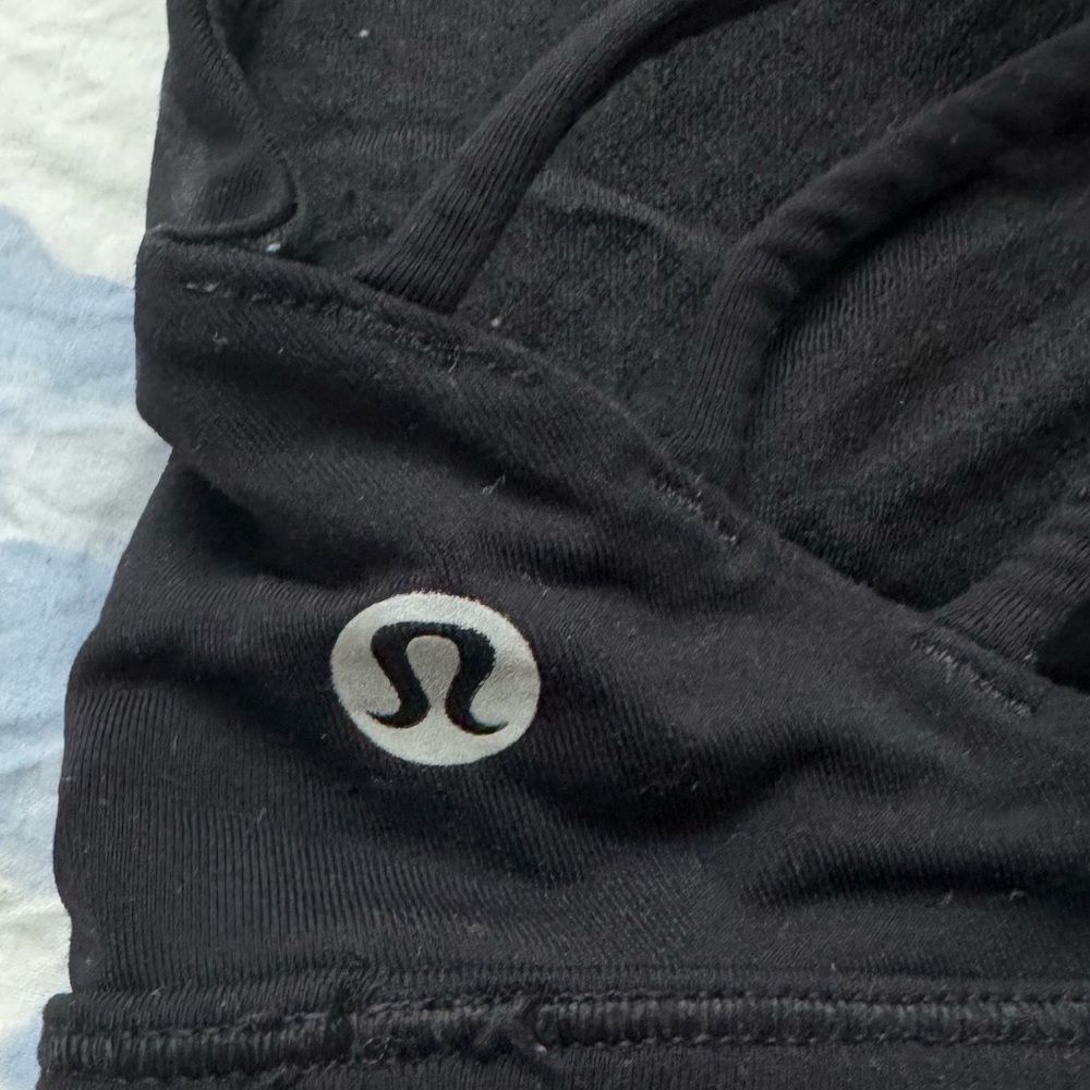 lulu lemon black free to be bra - Picture 3 of 4